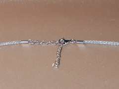 Mesh řetízek bílý 2 mm MCH2S Mesh retiazka biela 2 mm MCH2S.1.JPG MCH2S