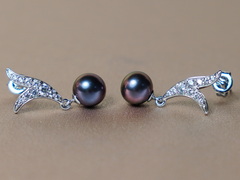 Perlové náušnice WW06WVE-FB Perlové náušnice WW06WVE-FB-2.JPG WW06WVE-FB