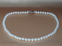 Perlový náhrdelník říční perly 6mm AA+ NRSN6065AA+Z Perlový náhrdelník NRSN6065AA+Z.2.JPG NRSN6065AA+Z