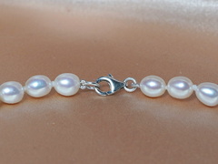 Perlový náhrdelník pravé oválné perly OSN06AA+wJ Perlový náhrdelník OSN06AA+wJ-2.JPG OSN06AA+wJ