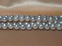 Dlouhý perlový náhrdelník šedé sladkovodní perly FPN09sW Perlový náhrdelník sivé riečne perly FPN09sW_1.JPG FPN09sW