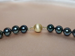 Perlový náhrdelník černé tahitské perly TPN052SS Perlový náhrdelník tahitské perly TPN052SS-2.JPG TPN052SS