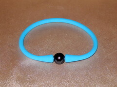 Perlový náramek na léto černá perla SPB001FB Perlový náramok SPB001FB sýtomodrý.jpg SPB001FB