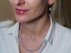 Perlový set šperků 14K šedé akoya perly APSET6570AAsM Perlový set šperkov APSET6570AAsM.JPG APSET6570AAsM