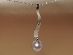 Šperky s perlami BC04SS-P Prívesok s perlou BC04SP-P.JPG BC04SS-P