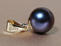 Zlatý přívěsek 14K s pravou perlou FP200yP-B Prívesok s perlou FP200yP-B-2.JPG FP200yP-B