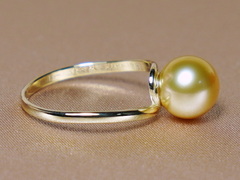 Zlatý prsten s perlou Jižního Pacifiku BC028YR-G Prsteň s perlou BC028YR-G-1.JPG BC028YR-G