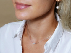 Stříbrný náhrdelník pravá japonská akoya perla APN777AA+SW Strieborný náhrdelník akoya perla APN777AA+SW.JPG APN777AA+SW