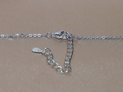 Stříbrný náhrdelník s pravou perlou a zirkony PN2040SH Strieborný náhrdelník s pravou perlou a zirkónmi PN2040SH.3.JPG PN2040SH