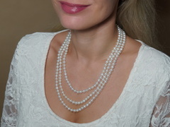 Třířadý perlový náhrdelník TN6065AA+wT Trojradový perlový náhrdelník TN6065AA+wT.2.JPG TN6065AA+wT