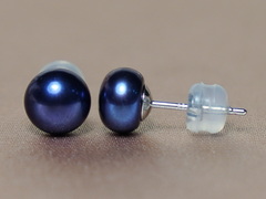 Zlaté napichovací perlové náušnice BSE14WG Zlaté napichovacie perlové náušnice BSE14WG.2.JPG BSE14WG