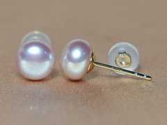 14K zlaté napichovací perlové náušnice LSE14YG Zlaté napichovacie perlové náušnice LSE14YG.2.JPG LSE14YG