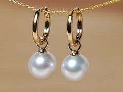Zlaté náušnice 14K z japonských akoya perel WW017YE-A Zlaté náušnice 14K s japonskou akoya perlou WW017YE-A.1.JPG WW017YE-A