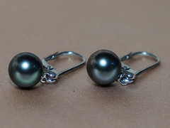 Zlaté náušnice 14K černé tahitské perly TEwZGC Zlaté náušnice čierne tahitské perly TEwZGC.1.JPG TEwZGC