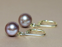 Zlatá perlová souprava šperků EPS1011yZ Zlaté náušnice edisonove perly EPE1011yZ.JPG EPS1011yZ