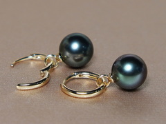 Zlaté náušnice 14K s tahitskými perlami WW017YE-T Zlaté náušnice s tahitskými perlami WW017YE-T.1.JPG WW017YE-T