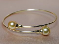 Luxusní zlatý náramek 18K s perlami Jižního Pacifiku GPB100y-B Zlatý náramok s morskými perlami GPB100YB-1.JPG GPB100y-B