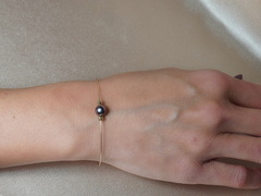 Perlový náramek WW07YB-FB Zlatý náramok s perlou WW07YB-FB-1.JPG WW07YB-FB