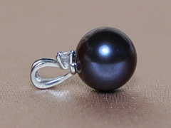 Zlatý přívěsek s černou perlou BC025WFP-B Zlatý prívesok s čiernou perlou BC025WFP-B.2.JPG BC025WFP-B